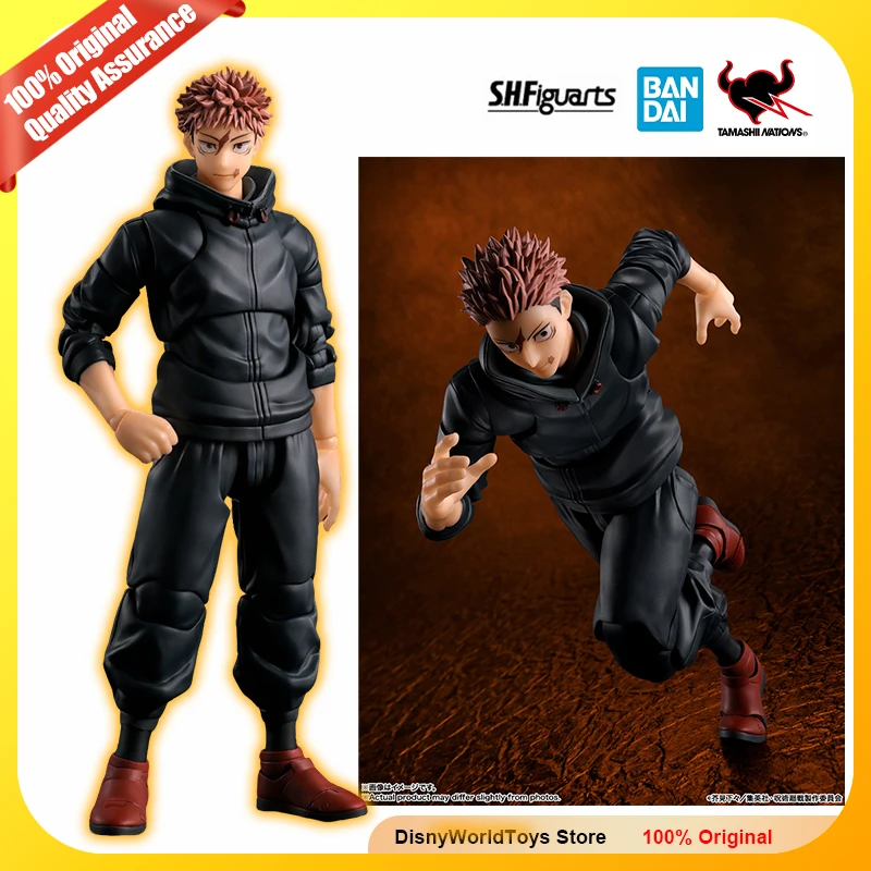 100% Original Bandai S.H.Figuarts Shf Yuji Itadori Sukuna's Vessel Jujutsu Kaisen, figura de juguete genuina en stock