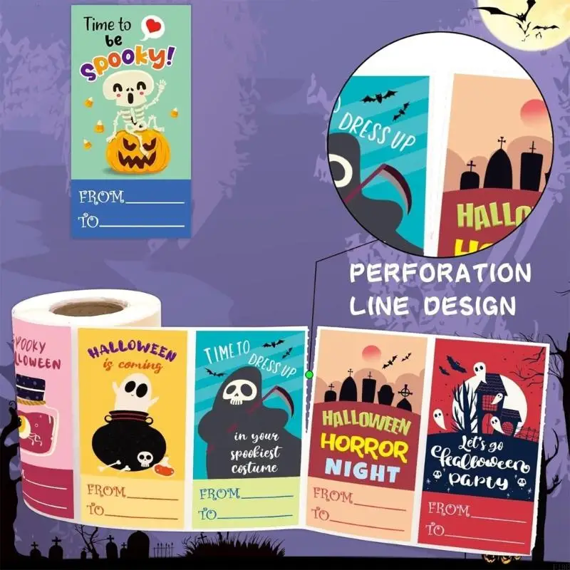 

300 шт. Хэллоуин наклейка тыквы