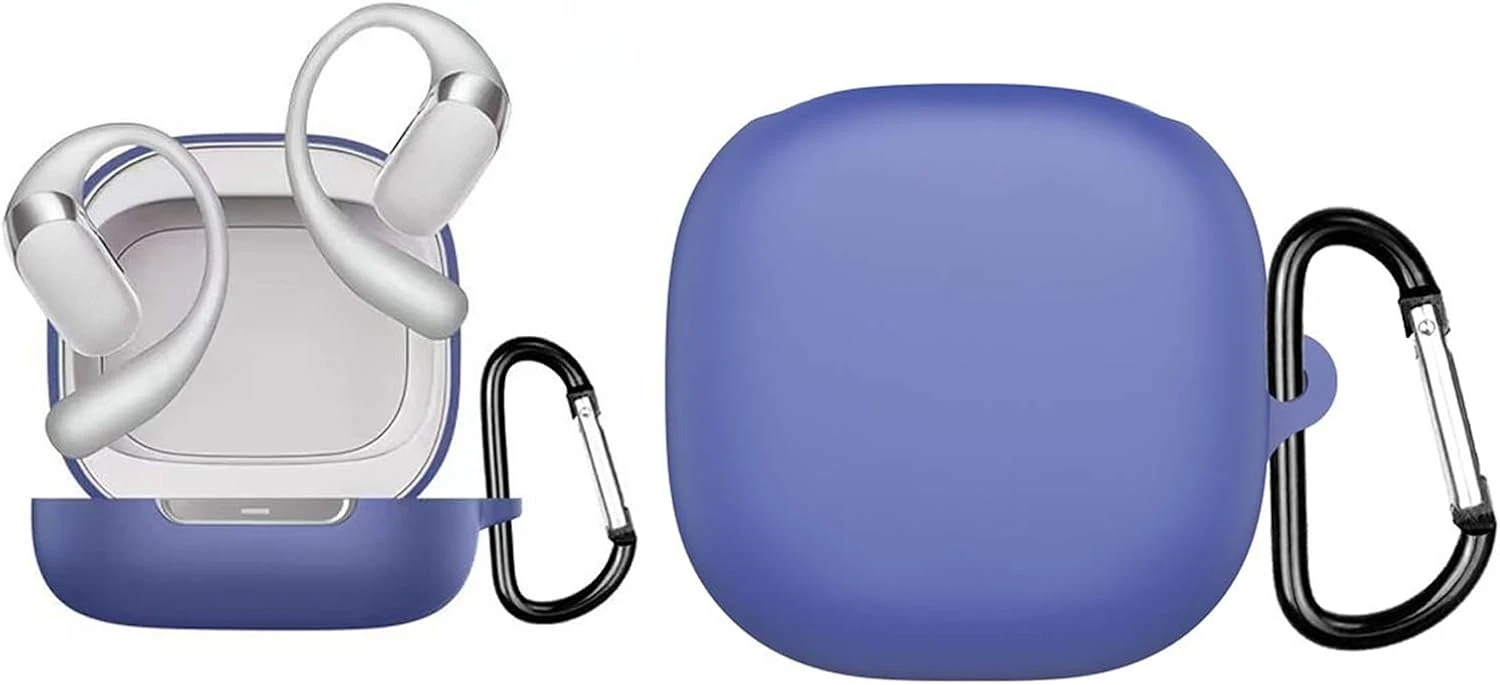 

Full-Protection Silicone Case For SHOKZ OpenFit 2+ T921 - Shockproof Dustproof Earbuds Charging Cover Anti-Scratch & Slim Fit