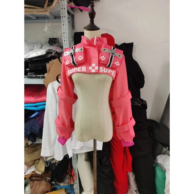 

NIKKE The Goddess of Victory Cosplay Costume Jacket Alice Pink Long Hair Halloween Carnival Uniforms Boots Sho KK5047s;2'd,5.h;