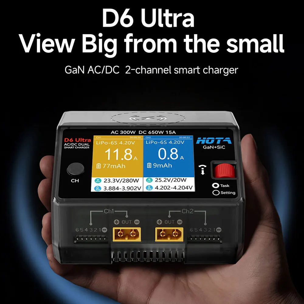 Hota D6 Ultra Dual-…
