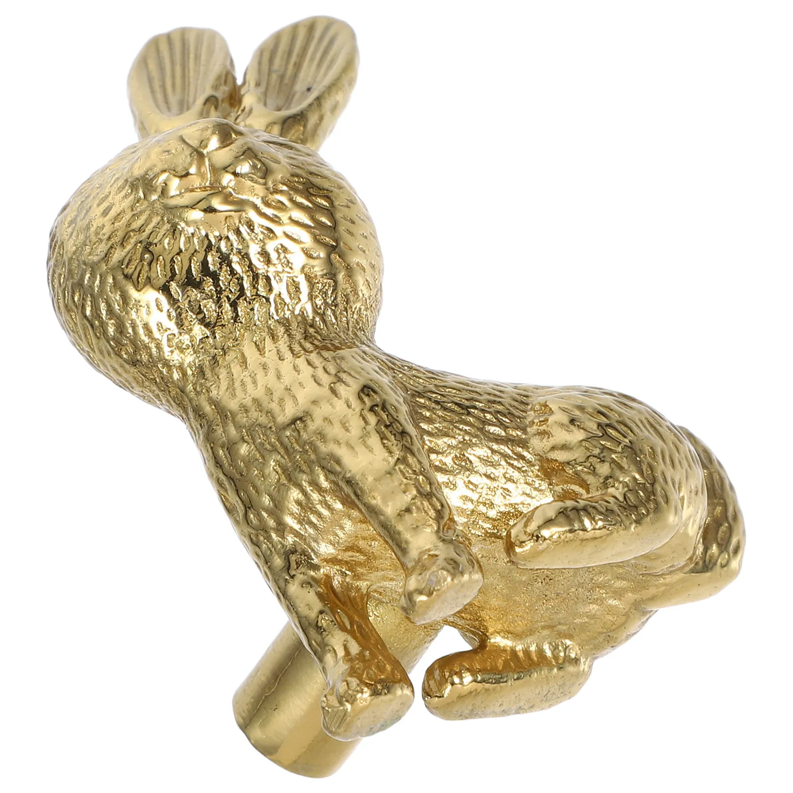 

Brass Bunny Drawer Handles Cute Rabbit Cabinet Pulls Gold Copper Nursery Dresser Knobs Animal Drawer Hardware Decorative