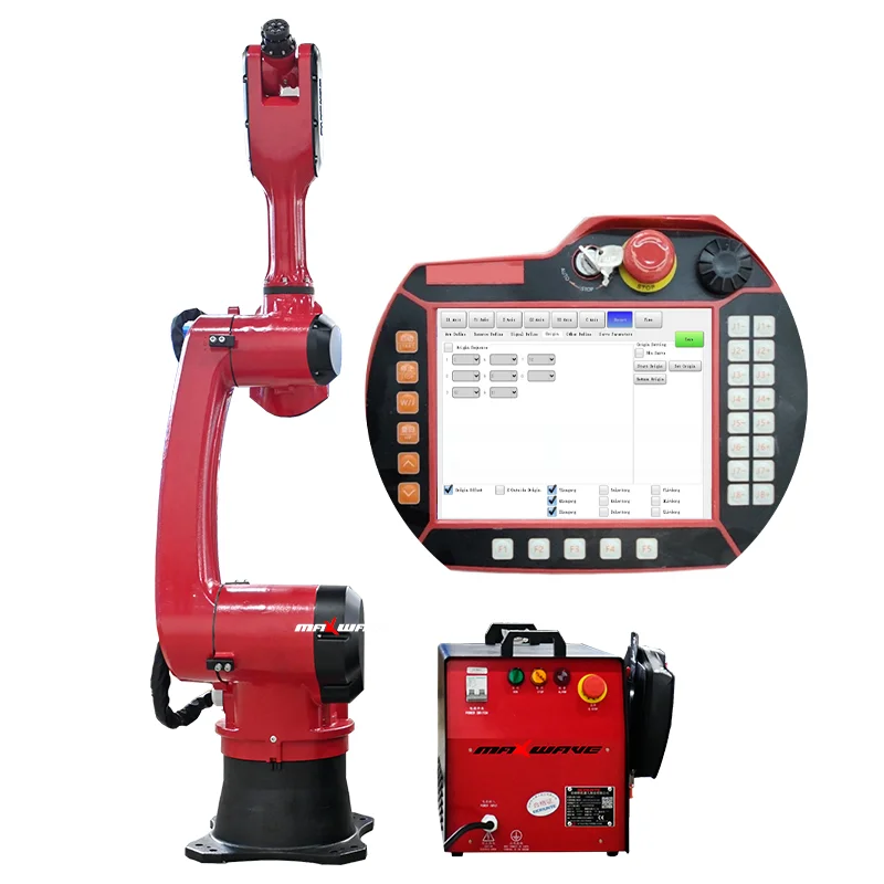 

6-осевой робот-рычаг, 6-осевой программируемый универсальный робот для лазерной сварки металла, винтовая Блокировка в сборе, склеивание, распыление, привод