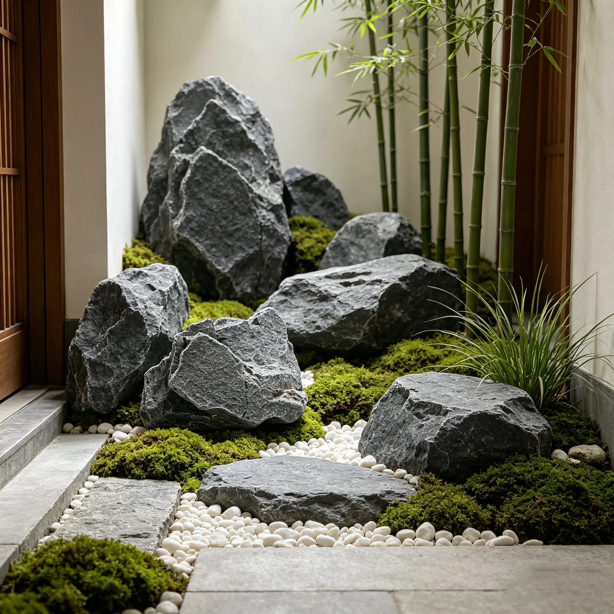 1 Black 3D PU Stone Simulation Landscape Photography Prop Artificial Rock Scenic Decoration for Photo Shoots
