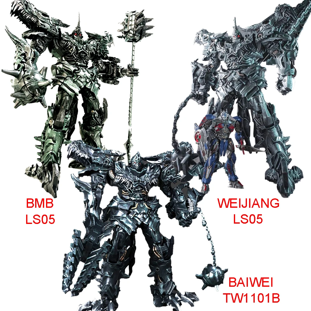 

Transformation Toys Grimlock WEIJIANG W8600 BMB LS05 Action Figurine SS07 MP08 Alloy Anime Movie Dinosaur Deformable Robot Gift