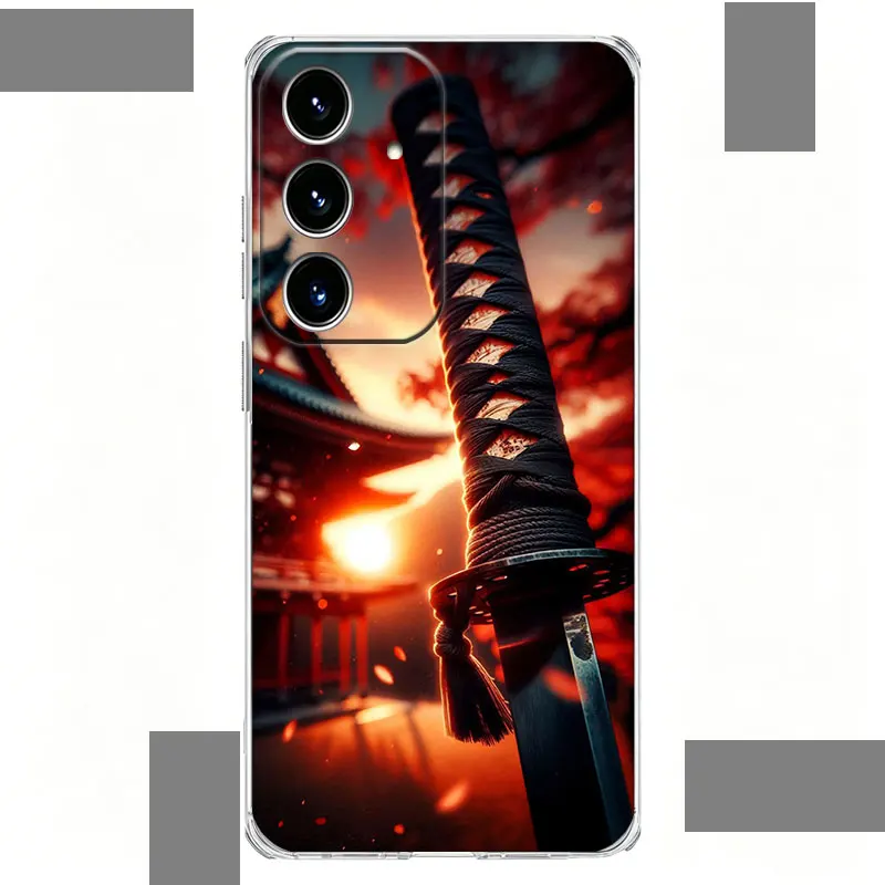 Tang Dao Warrior Sword Phone Case for Samsung A57 A56 A55 A54 A17 A16 A15 A14 A37 A36 A35 A34 A27 A26 A25 A24 A07 A06 A05S A04S view 4