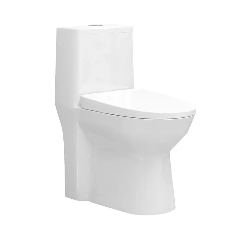 Toilet toilet Small apartment deodorant water-saving silent anti-splashing large diameter one-piece toilet