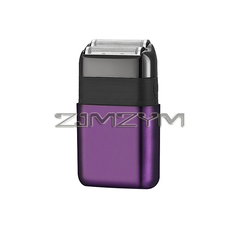 Barbeador elétrico para homens, à prova d'água, lâmina dupla, alternativo, sem fio, recarregável por usb, máquina de barbear, aparador de barbeiro