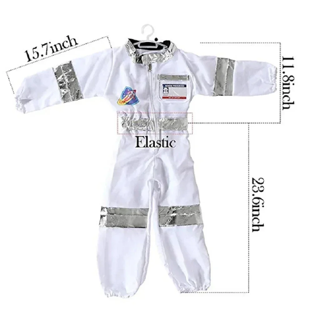 Gioco per feste per bambini Costume da astronauta gioco di ruolo Costume di Halloween carnevale Cosplay Full Dressing Ball kids Rocket Space Suit