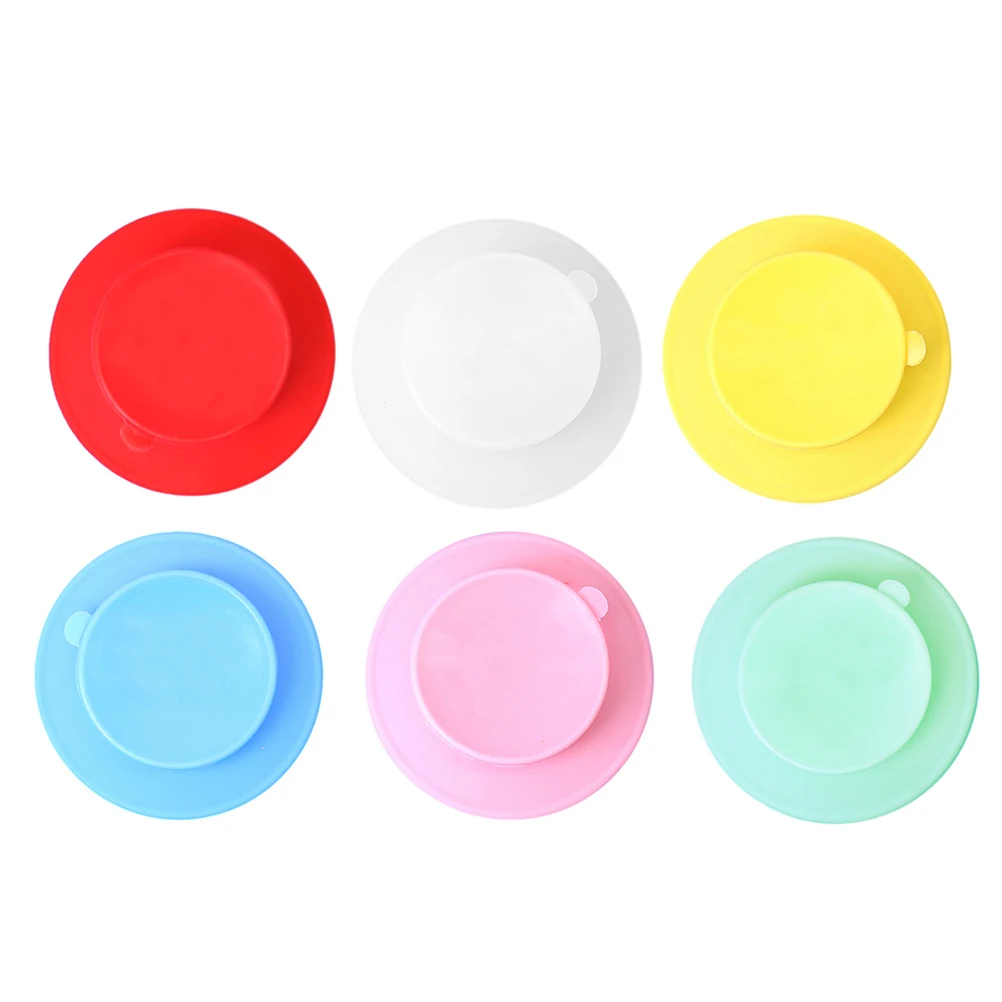 

10 Pcs Baby Suction Bowl Pads Kids Tableware Supplies Anti Spill Ceramic Plastic Stainless Steel Bowls Durable Practical