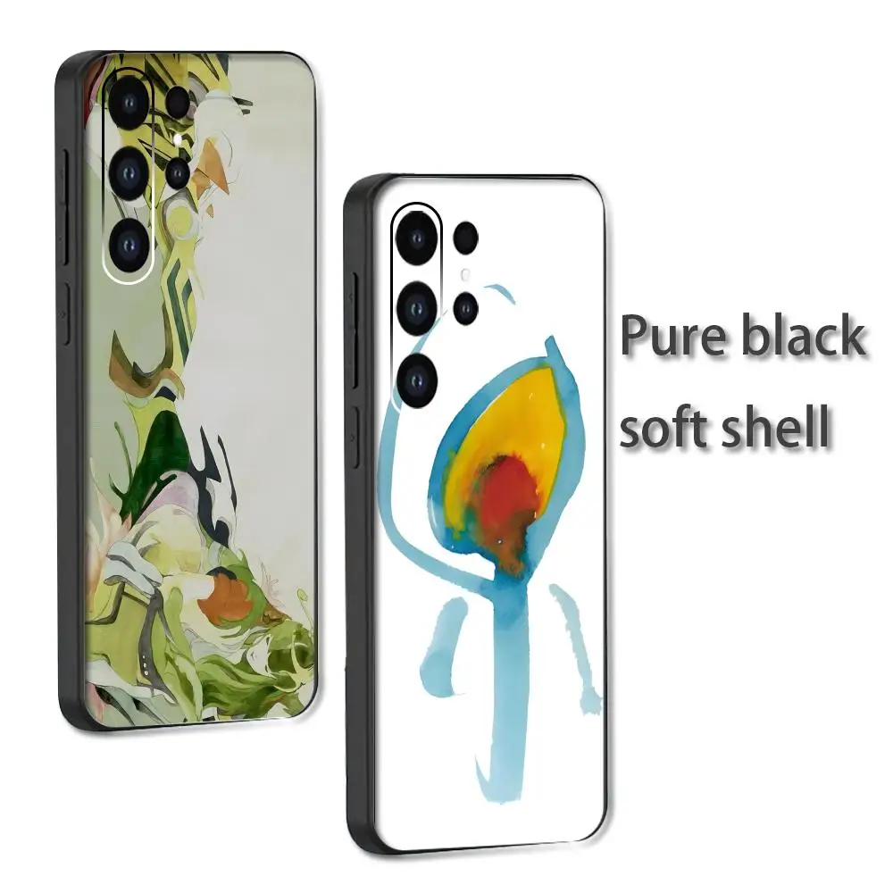 Luv(sic) Hexalogy Phone Case Soft Black For Samsung S26 S25 S24 S23 S22 S21 S20 Plus Ultra Note20