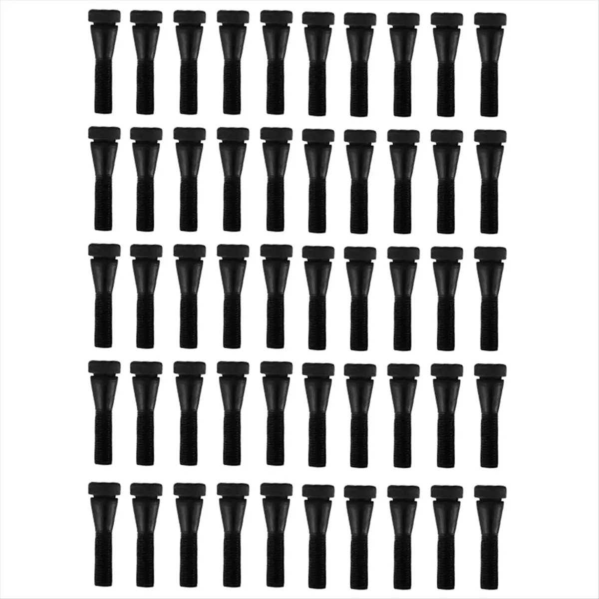 ETRT 50Pcs Chicken Plucker Fingers, Rubber Hair Removal Stick Poultry Plucking Picker for Duck Quail Goose Black