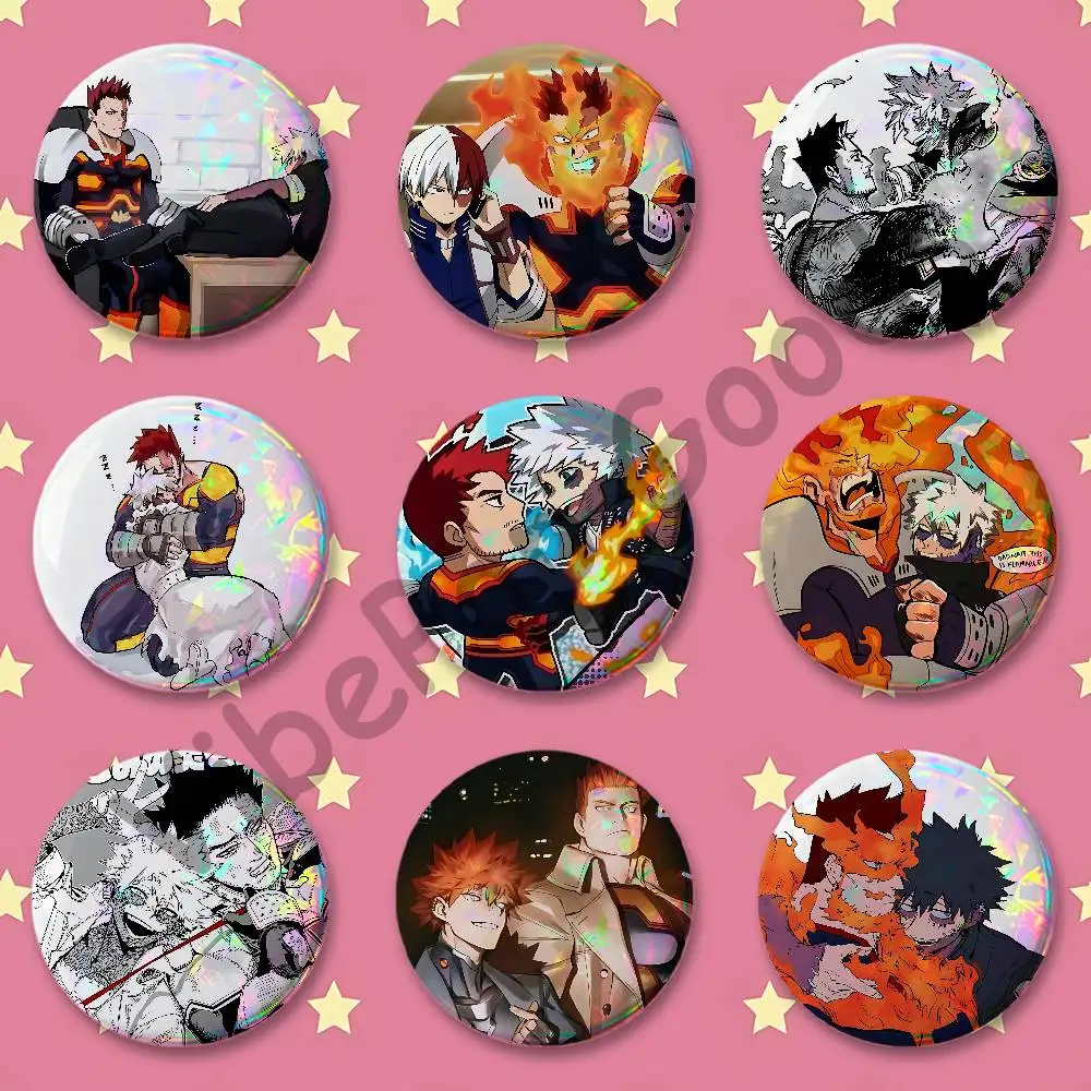 E-Endeavor D-Dabi E-EnDabi Badges Round Itabag Decoration IP Peripheral Products 58mm 44mm 32mm 75mm 25mm Mini