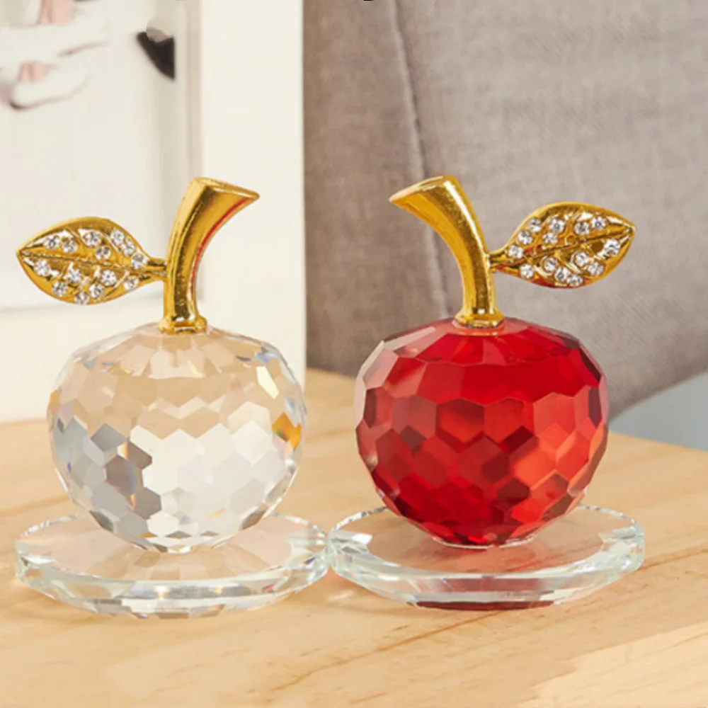 Crystal  Figurine Artistic Crystal  Ornament Souvenir  Gift Polished For Birthday Office Housewarming