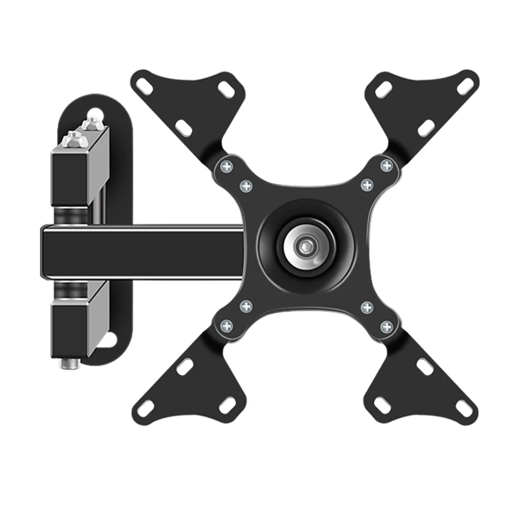 

1Set Adjustable Wall Mount Bracket Universal Swivel Extendable Shelf Living Room Bedroom Space Saving