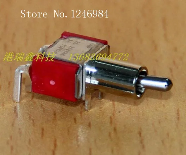 [SA]T8019 single tripod two tranches are bent Brachypodium M6.35 small toggle switch Q11 Deli Wei 1MS1 shook his head open--50pc
