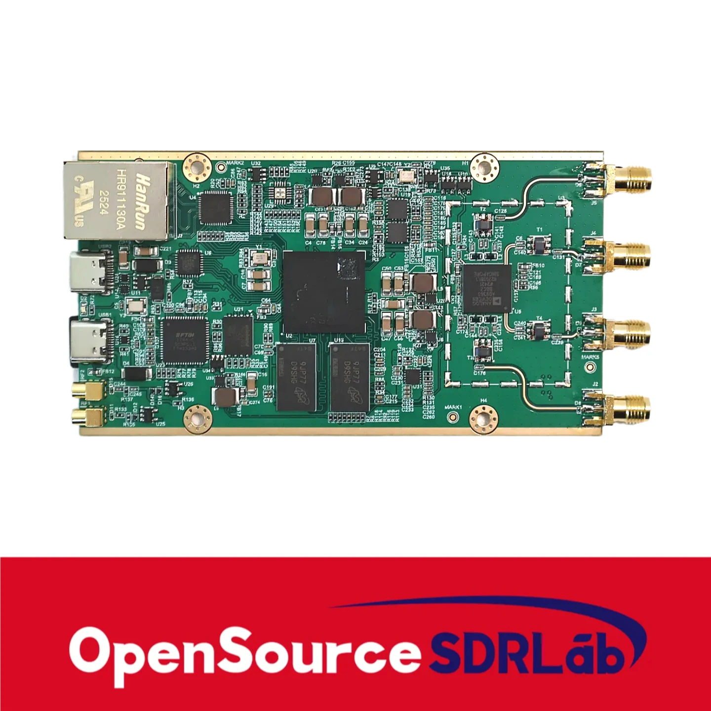 منصة تجربة الاتصالات المحددة بالبرمجيات SDR AD9363 AD9361 ZYNQ7020 ADI Pluto