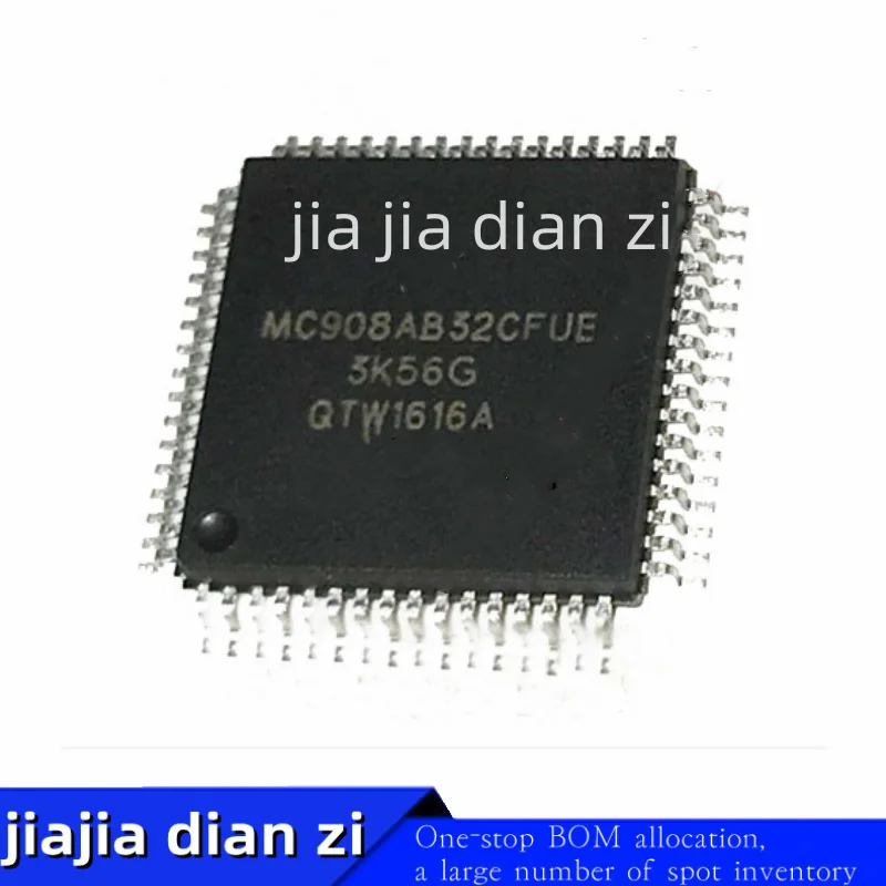 1pcs/lot MC908AB32-CFUE MC908AB32CFUE MC908AB32 Microcontroller QFP-64 ic chips in stock
