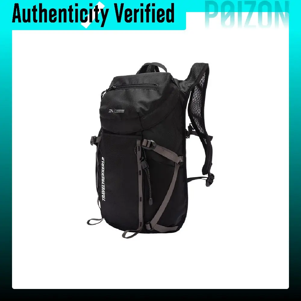 Anta Pu Mountaineering Travel Multifunction Backpack Unisex Basic Black 192526164-1