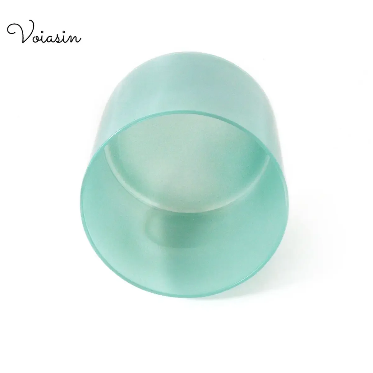 6/7/8Inch Light Green Clear Quartz Crystal Singing Bowl Top Level Meditation Sound Therapy Voiasin Relaxing Sounds Bowls