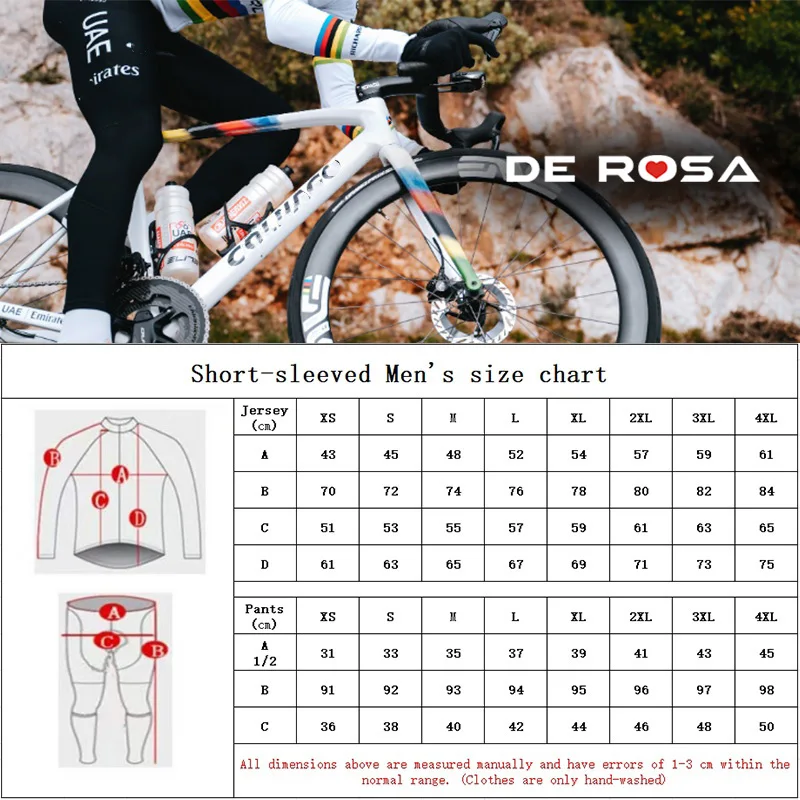 Рисунок 6 - Комплект велосипедного трикотажа De Rosa