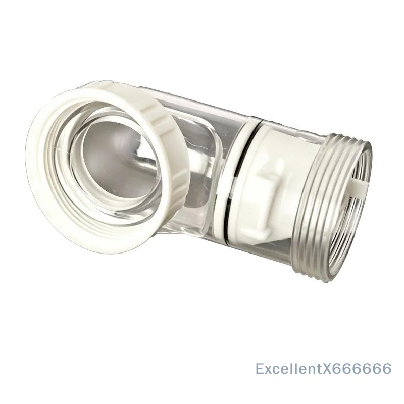 Kitchen Bathroom Drain Pipe Kit Odor Proof Curved Joint Drainage Tube for Sink Wash Basin Small Space Plumbing Use