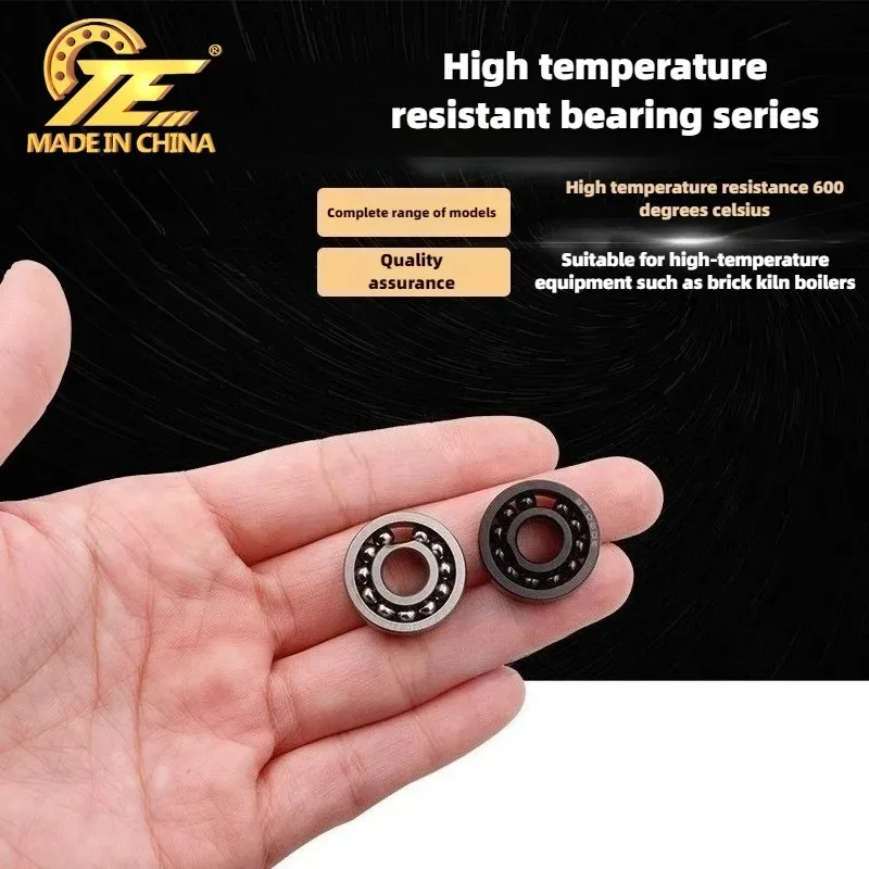 China TE rolamento esférico externo de alta temperatura 600 graus UC203 UC204 UC205 UC206 UC207 UC208 UC209 rolamento rígido de esferas