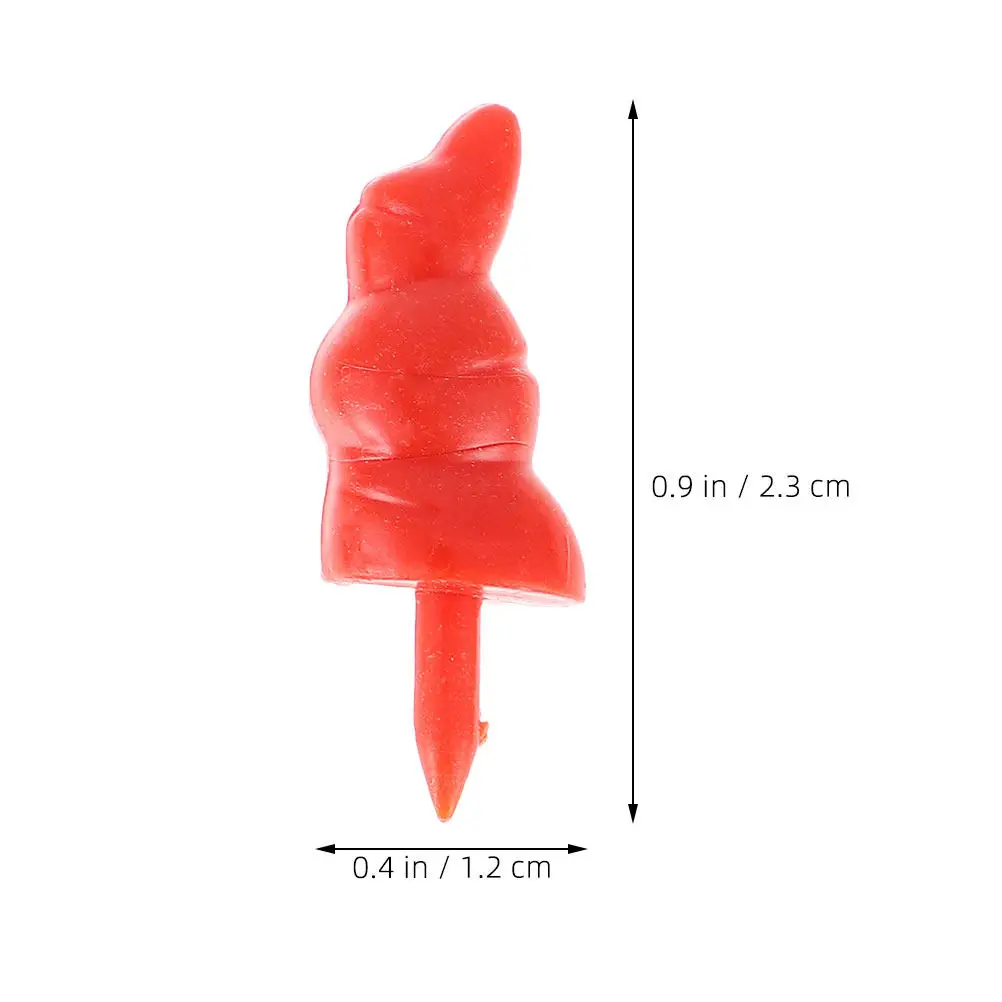 150 Pcs Single Craft Snowman Nose Safety Noses for Artificial Small Parts Crafts