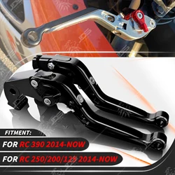 JDSTUNING For KTM RC 390/250/200/125 RC 2014-NOW Clutch Lever Brake Lever Set Folding Handle Levers Motorcycle Accessories Parts