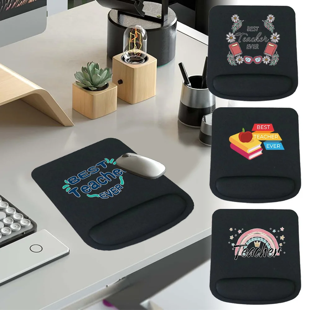 

Computer Mousepad Ergonomic Mouse Pad Wrist Pad Non-slip Wrist Rest Support Mat for PC Laptop Computer Teacher Series