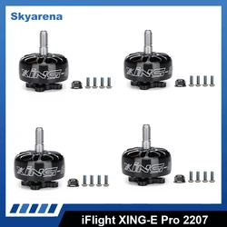 IFlight XING-E XING E Pro 2207 2750KV 2450KV 4S 1800KV 6S Moteur Brushless pour FPV FreKou5 pouces Drones DIY Pièces Nazgul5 4 pièces