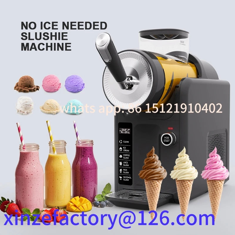 

Be suitable for Electric Homemade Ice Cream Maker Machine with Hand Crank Churning for Homecustomizable