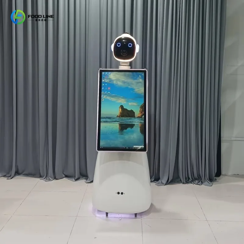 Customized Robotic Photo Robot 32 Inch High Quality Wireless Automatic Rotating Selfie Photo Booth