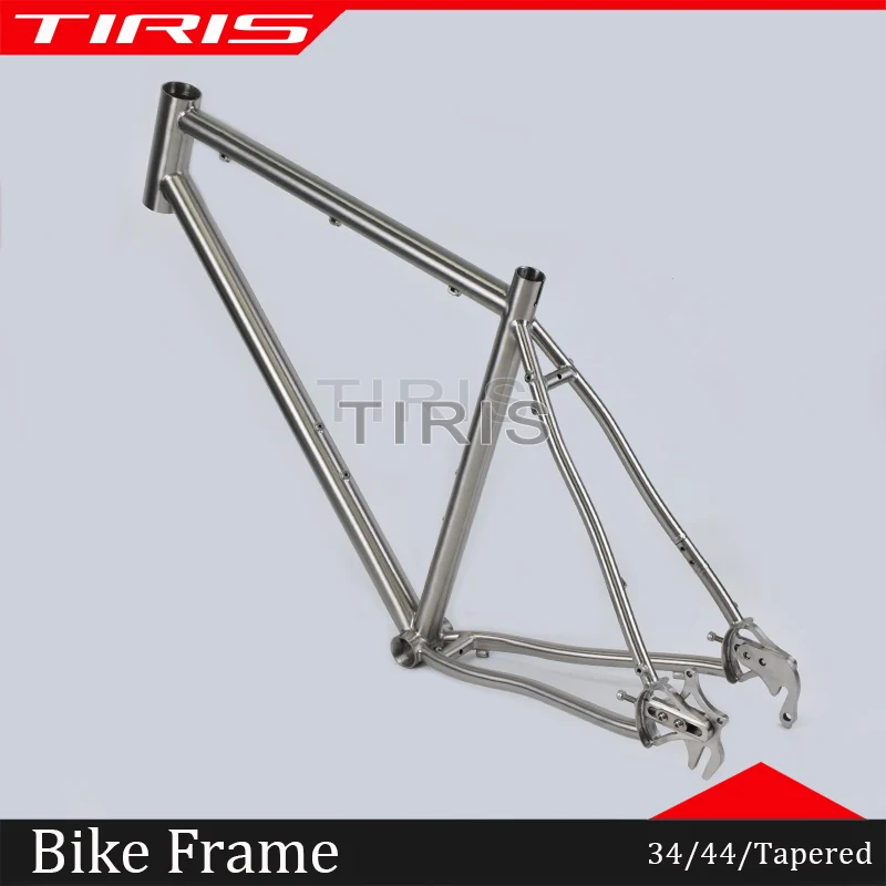 TIRIS-CRR9 Sliding Dropout Gates Belts Drive for Rohloff，Gravel Bike Frame with  Internal Gear Bicycle Framework 700C,Custom