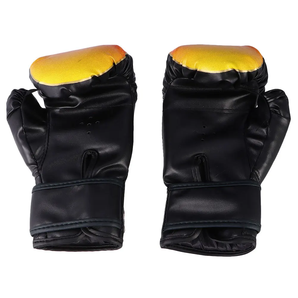 

1 Pair Boxing Gloves Adult Training Sparring Punching Mitts Thai Kickboxing Gear Portable Durable Karate Padded Mitten For Youth