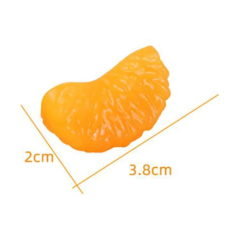5/10 pièces Kawaii Simulation peau d'orange collant presser jouets doux et réaliste gelée scintillante presser jouets enfants et adultes cadeaux