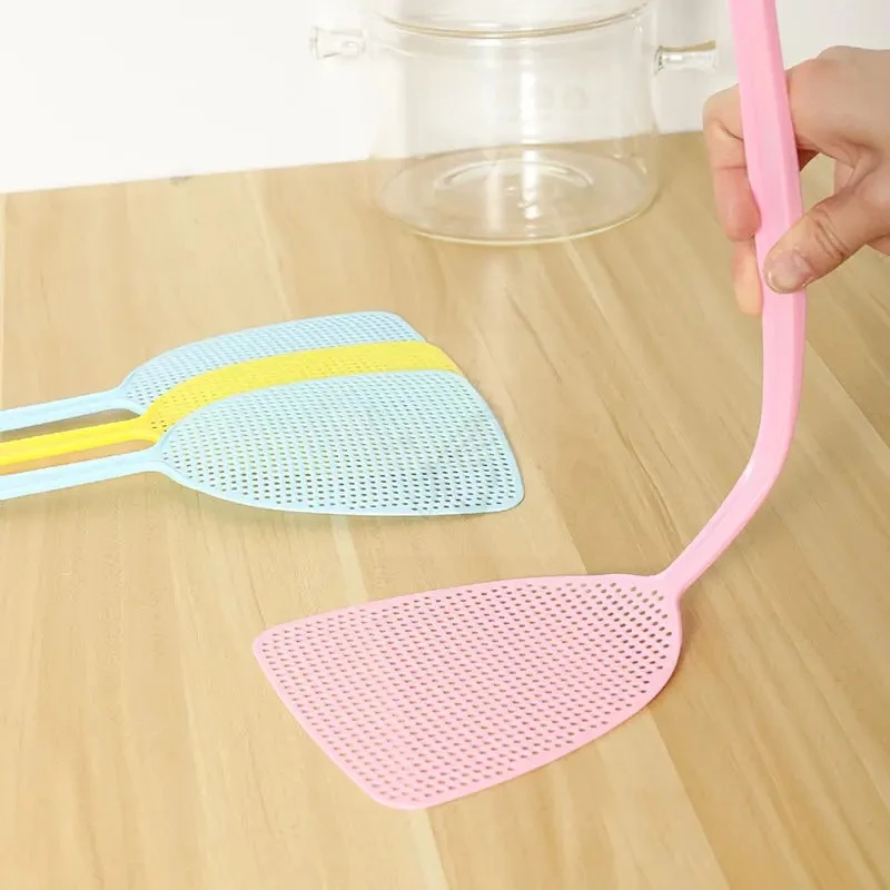 New Thickened Plastic Fly Swatter For Mosquito Insect Pest Control Home Kitchen Accessories