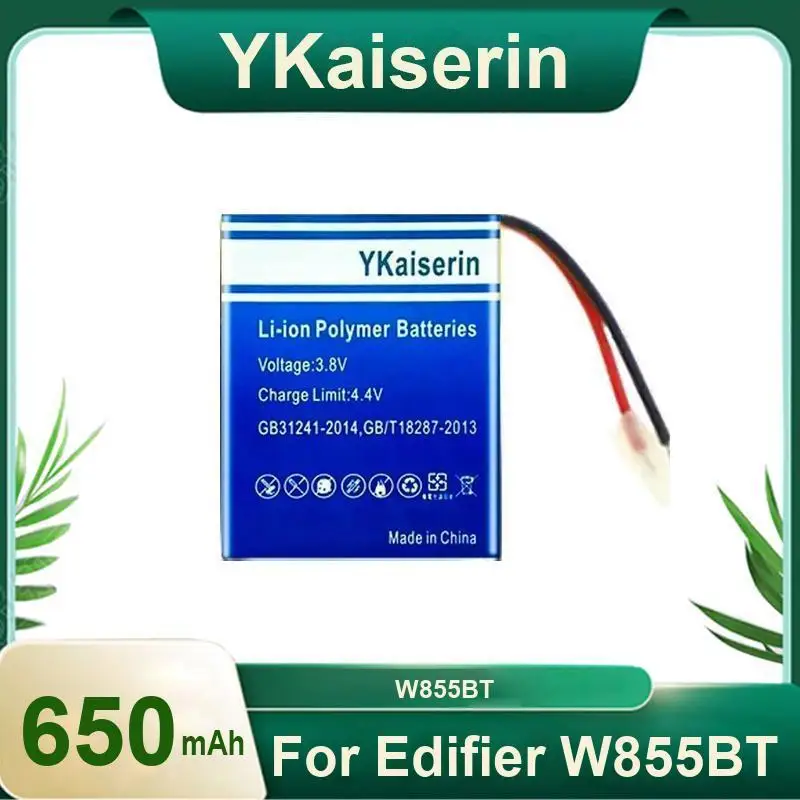 

650Mah High Performance For Edifier W855BT Wireless Bluetooth Headset Battery Replaceable