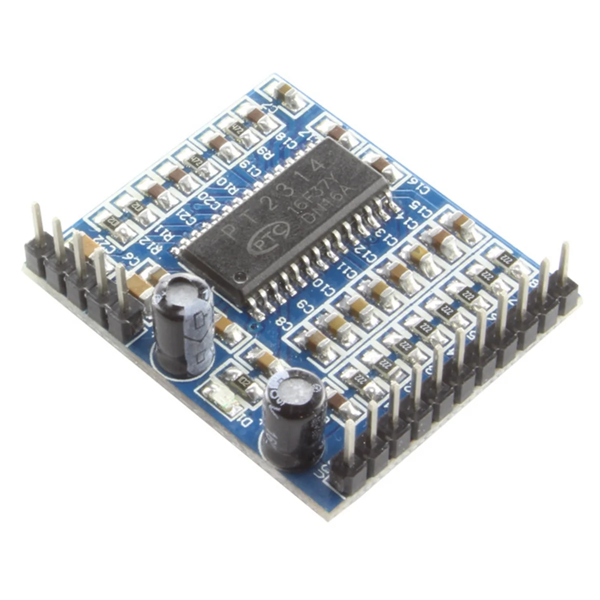Y23A PT2314 Sound Quality Adjustment Voice Module IIC I2C 6V-10V Audio Processing Module