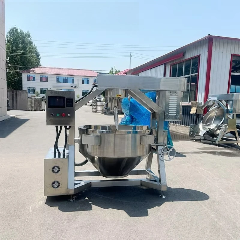 

Commercial semi-automatic planetary chili beef sauce pan, peanut butter cooking frying pan, hot pot base frying pan