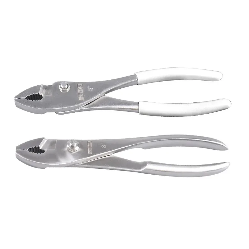 316 Stainless Steel Large Pliers, Non-Magnetic Clamp Tool, High Hardness & Anti-Rust, Anti-Slip Grip, for Screw Tightening