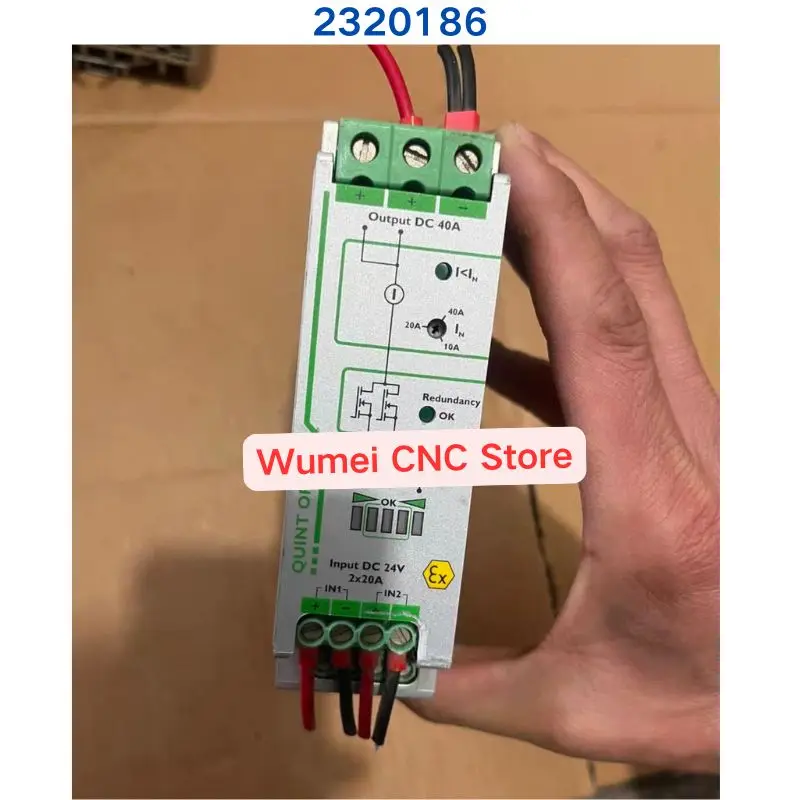 Second-hand Test OK QUINT-ORING/24DC/2X20/1X40 2320186 switch power supply If You Need Other Specifications, Please Consult