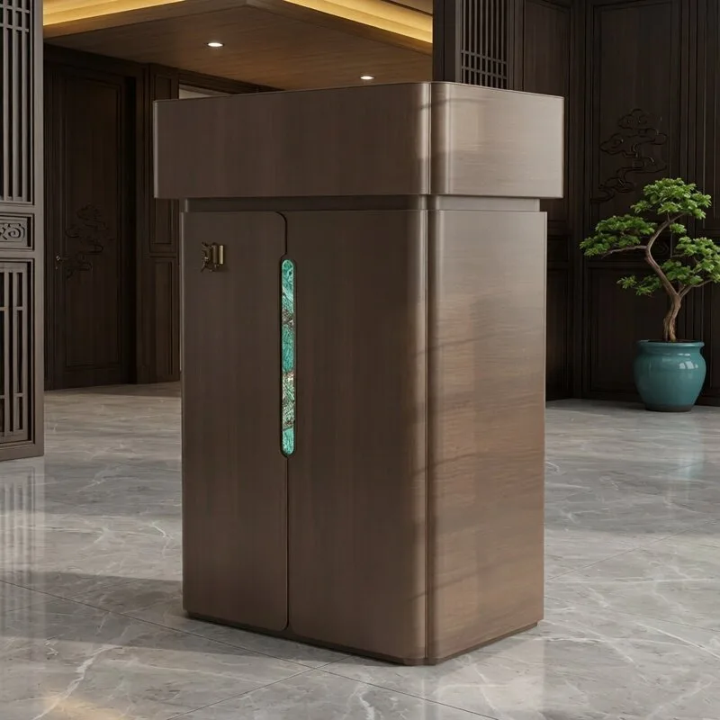 

Italian Minimalist Cashier Counter Nordic High-end Catering Consultation Desk Podium Office Furniture Balcao Recepção FYRD