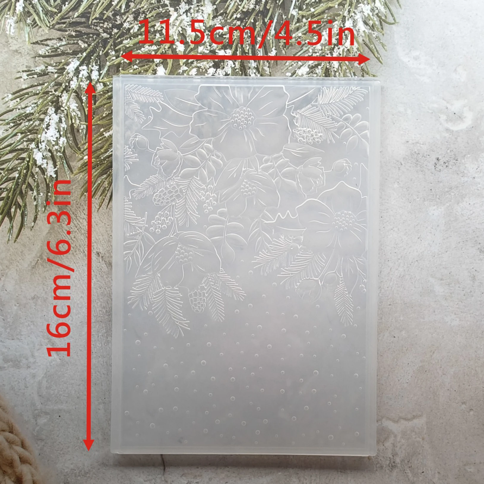 Pochoir de gaufrage floral pou - 3D Printing Template avis et prix