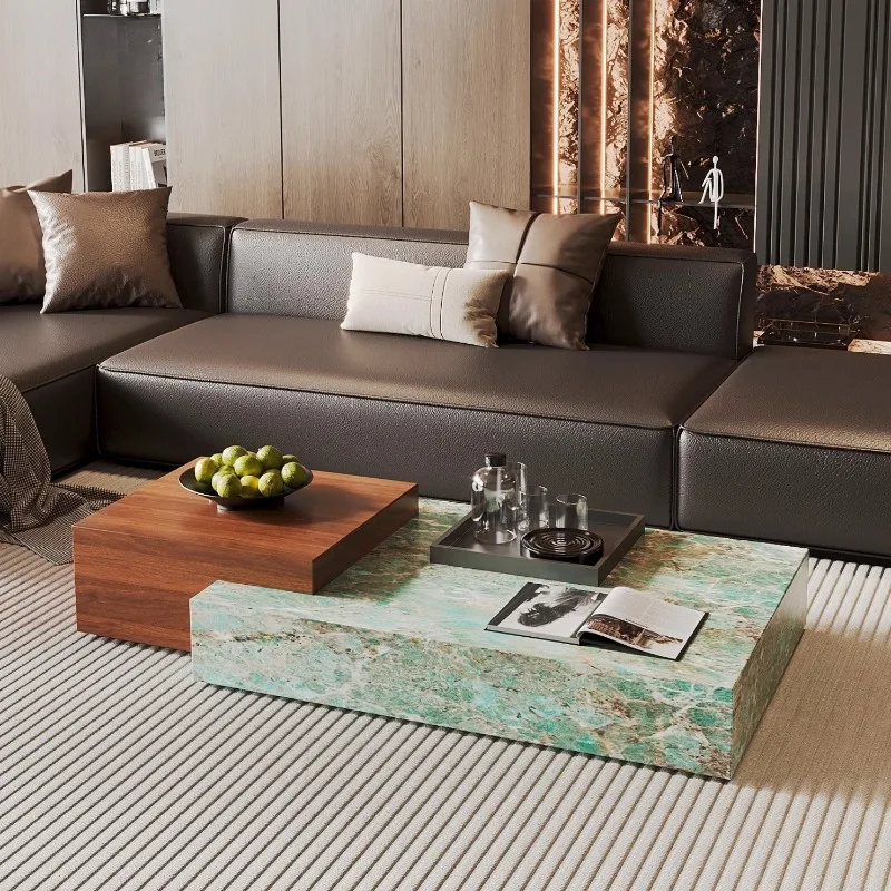 eq-Simple Design Coffee Table Floor Luxury Unique Glam Coffee Table Italian Hardcover Meubles De Salon Furniture Accessories-