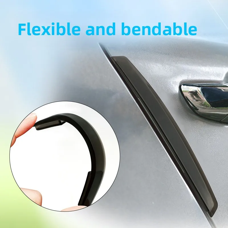 Door anti-collision strip Car door door edge anti-collision scratch supplies Artifact rearview mirror protection car sticker