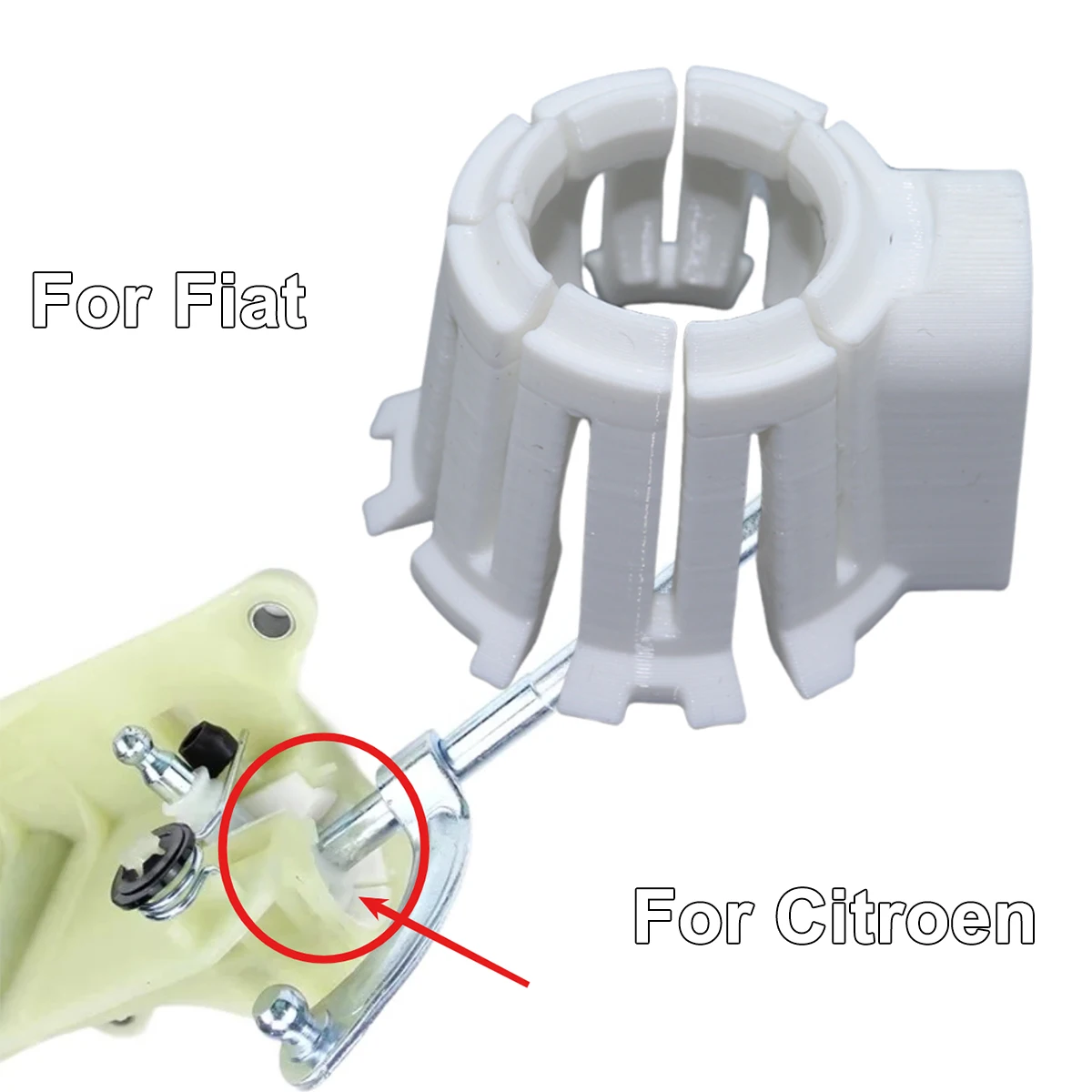 

Gearstick Lever Rod Linkage Bush Shift Lever Bearing Shell Transmission Repair Kit For Citroen Nemo Fiat Fiorino 2007 2008-2018