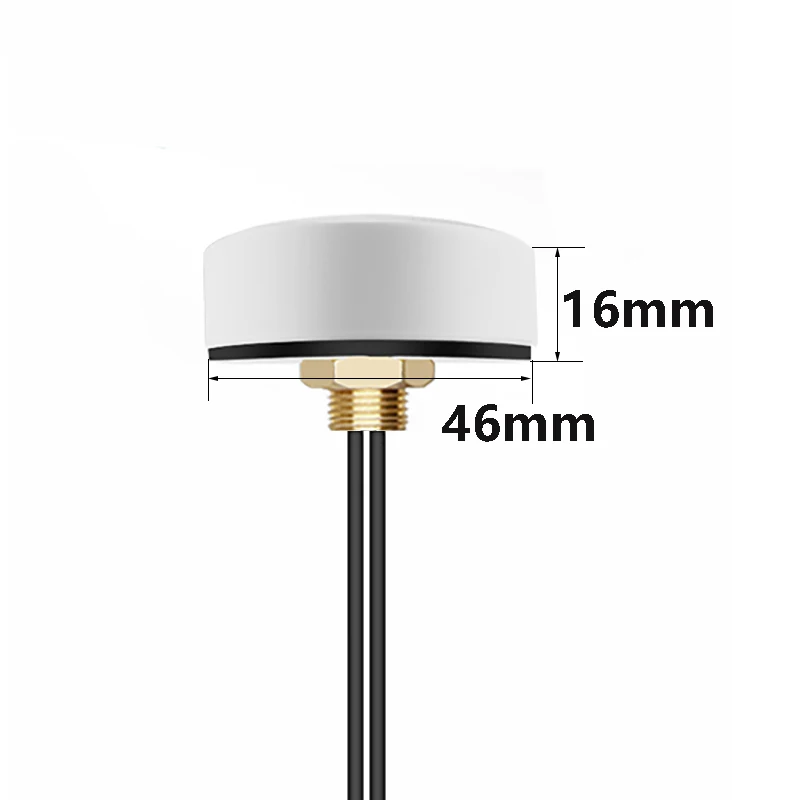 4G GPS 2.4G 2 in 1 Combination terminal WIFI antenna Signal Amplifier Outdoor waterproof DTU high gain antenna SMA-J 3m cable