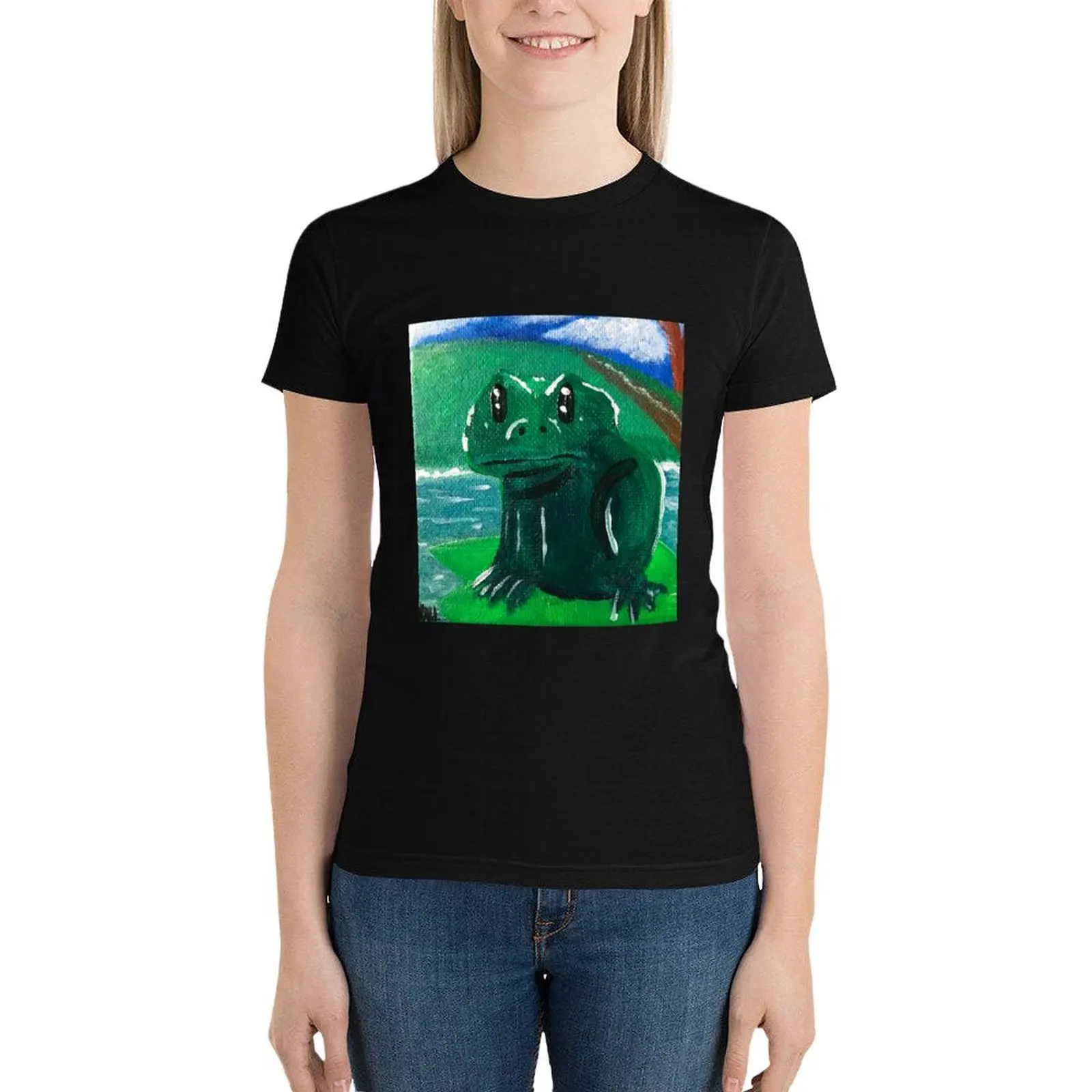 

I have definitely seen a frog before T-Shirt Aesthetic clothing aesthetic clothes tops Womens clothing