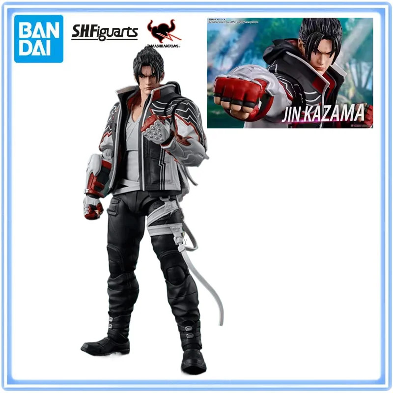 

Original Bandai S.H.Figuarts SHF Jin Kazama Tekken 8 Action Figure Collectible Model Toys Ornaments Gifts